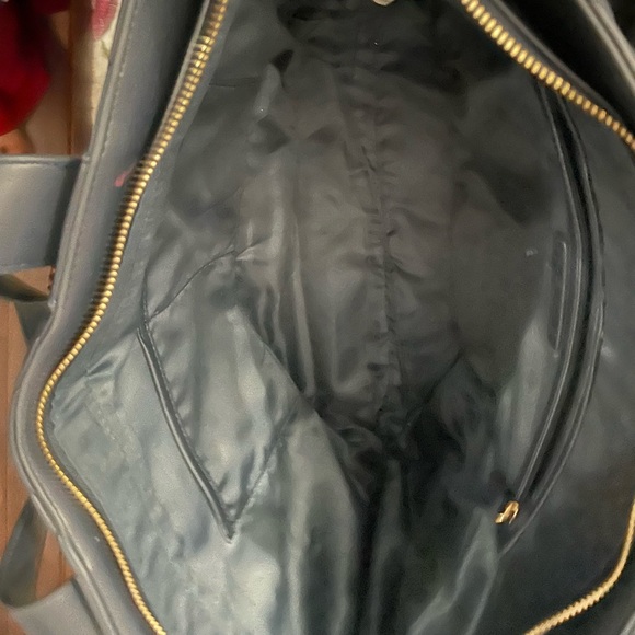 Neavy Blue/quilted design/ Tote Bag by Valentino - Picture 5 of 6